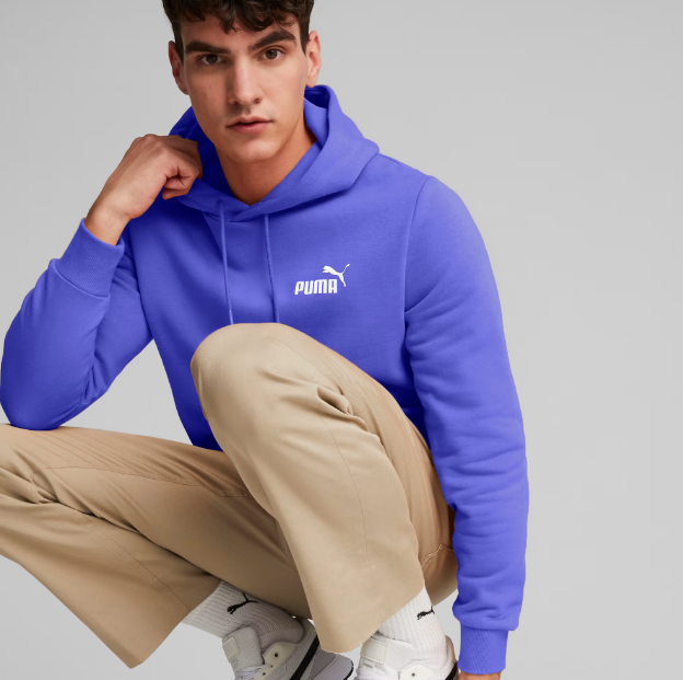 Sudadera con capucha essentials PUMA lápiz azul
